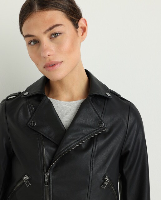 Comprar Cazadora biker de mujer · Unit · Hipercor