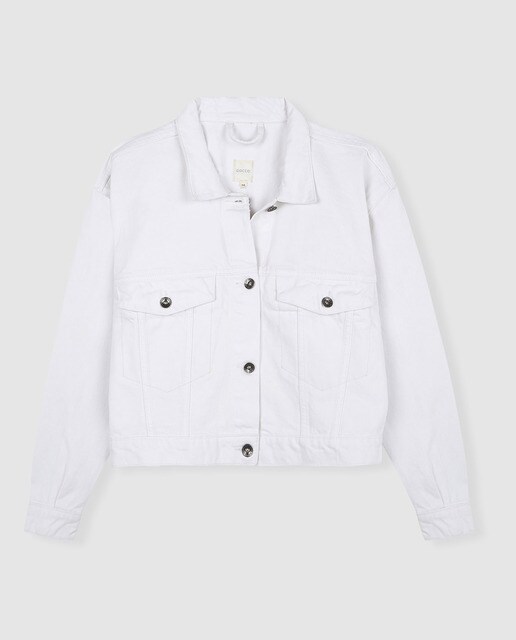 Cazadora vaquera blanca · Gocco · El Corte Inglés