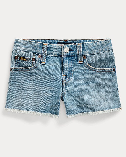 Bermuda vaquera de niña en azul índigo · Polo Ralph Lauren · El Corte Inglés