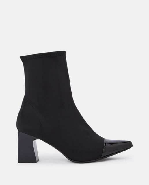 Botines de mujer en lycra de color negro · Miss Elastic · El Corte Inglés
