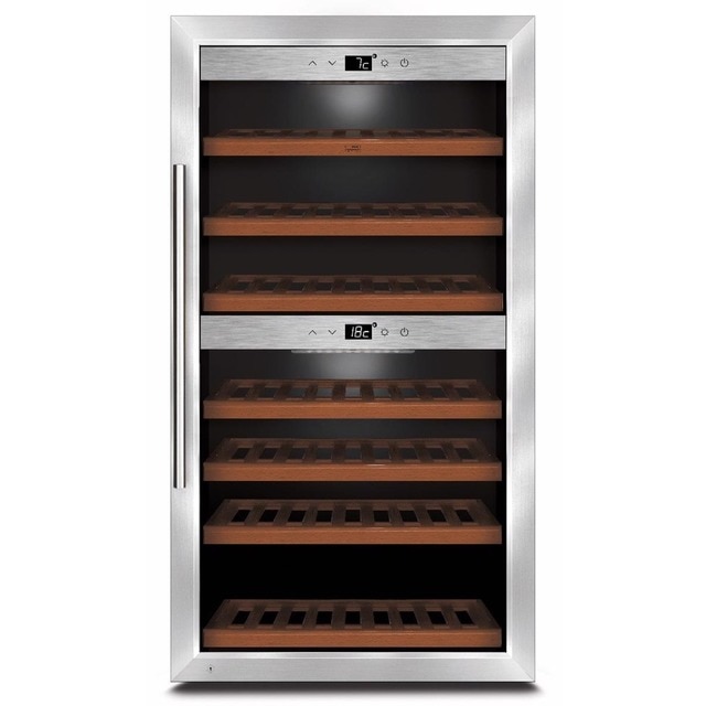 Imagem 0 de Garrafeira Caso WineComfort 660 SMART 5CASOD725G para 66 Garrafas Standard, com Tecnologia de Compressor e Controlo Via App - Inox