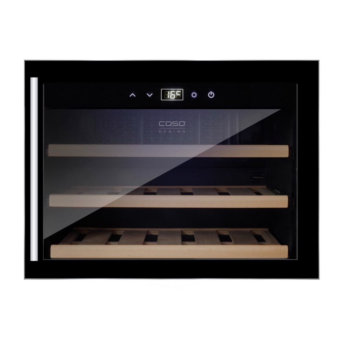 Garrafeira Encastrável Caso WineSafe 5CASOD628G com Capacidade para 18 Garrafas Standard - Preto Preto-1