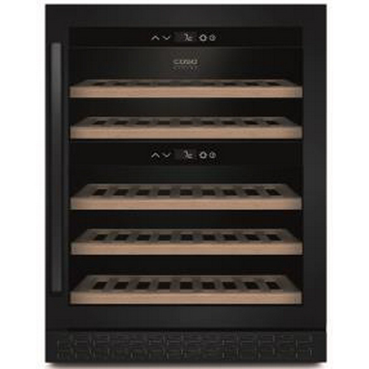 Garrafeira Caso WineChef Pro 40 5CASOD773G para 40 Garrafas Standard e Tecnologia de Compressor - Preto Inox-1