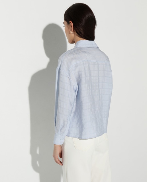 Camisa de mujer bajo desigual manga larga · Easy Wear · El Corte Inglés