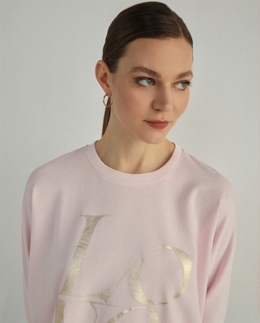 Sudadera de mujer texto · Woman El Corte Inglés · El Corte Inglés
