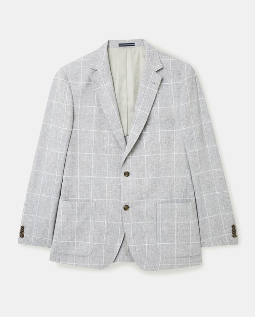Americana de hombre classic de cuadros gris · Dustin · El Corte Inglés