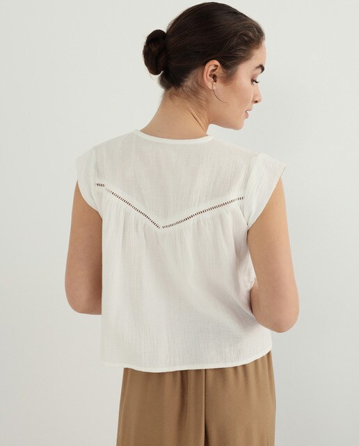 Comprar Camisa mujer entredos · Unit · Hipercor