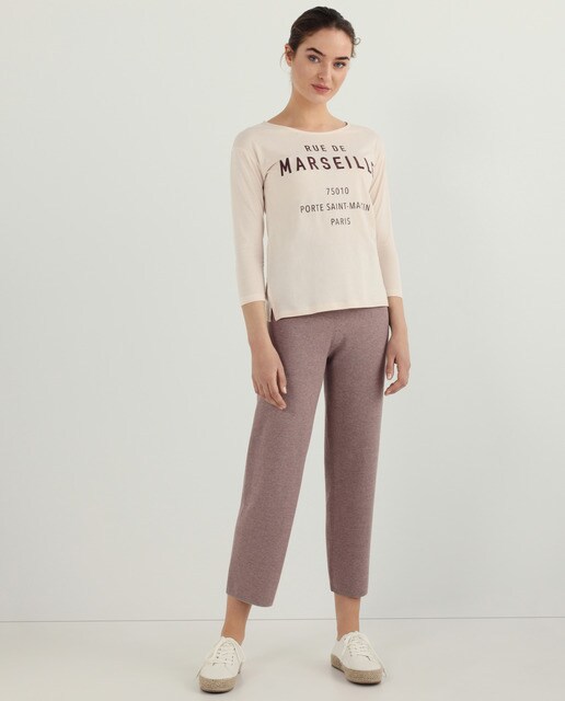 Comprar Pantalón mujer punto de arroz · Unit · Hipercor