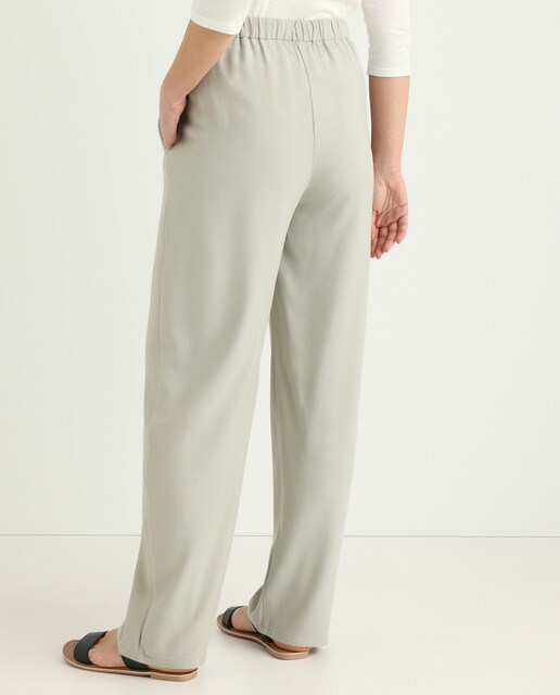 Comprar Pantalón piqué de mujer tiro alto · Unit · Hipercor