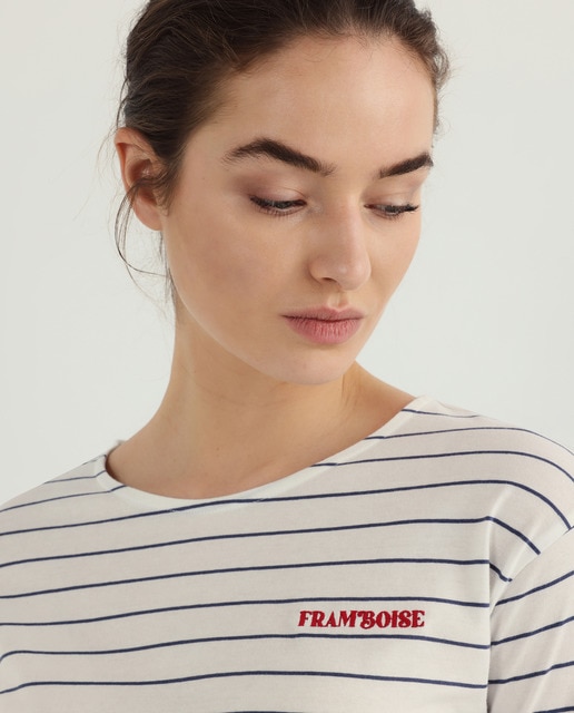Comprar Camiseta mujer manga larga gráfica · Unit · Hipercor