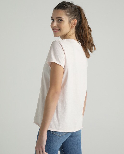 Camiseta de mujer texto multicolor · Green Coast · El Corte Inglés