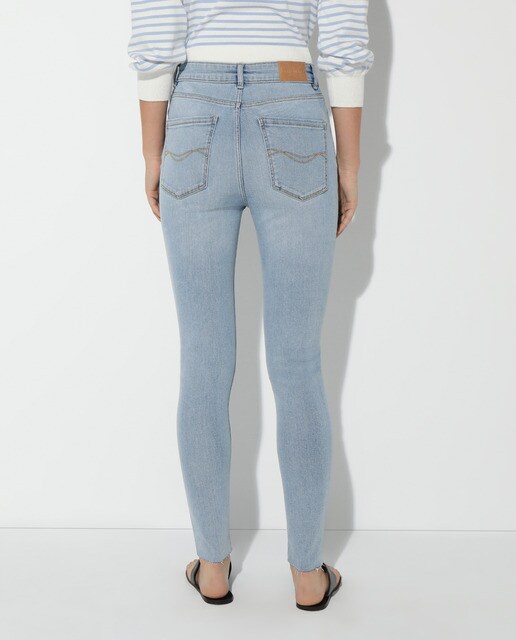 Vaquero pitillo de mujer talle alto · Easy Wear · El Corte Inglés