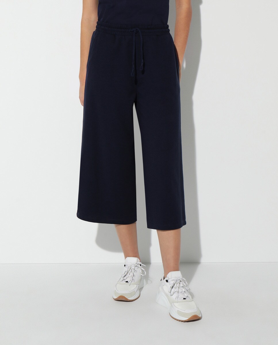 Pantalón culotte de mujer con goma en cintura · Easy Wear · El Corte Inglés