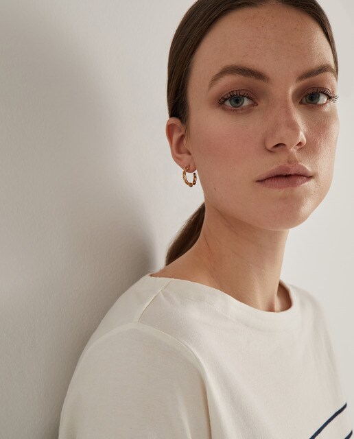 Camiseta de mujer rayas cuello barco · Woman El Corte Inglés · El Corte  Inglés