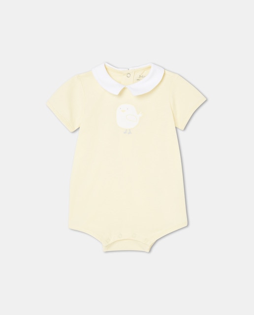 Ranita de bebé niño con rayas y patch frontal · Cotton Juice · El Corte  Inglés