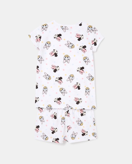 Pijama de niña dos piezas con estampado Minnie · Cotton Juice · El Corte  Inglés