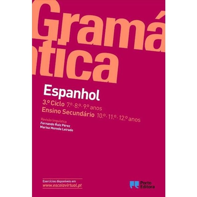 Imagem 0 de Gramática de Espanhol - 3.º ciclo e Ensino Secundário