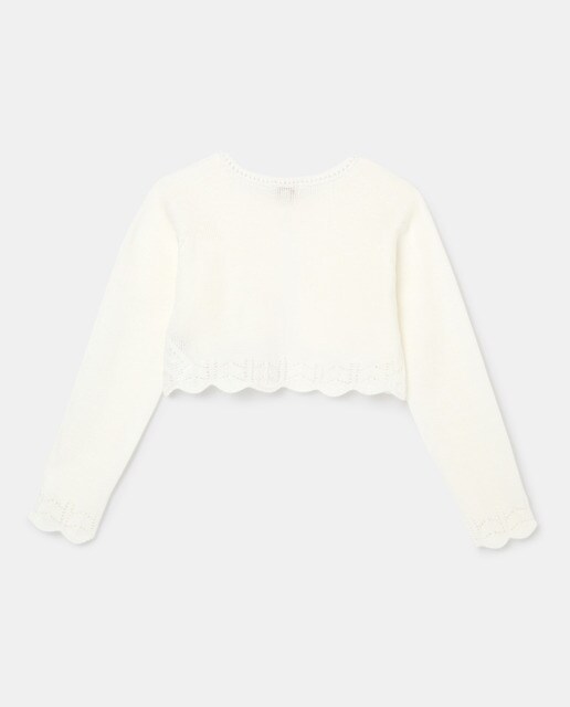 Chaqueta de ceremonia de niña en perle blanco · Coconut El Corte Inglés · El  Corte Inglés