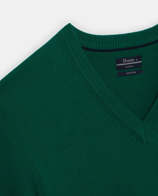 Jersey Essential de hombre liso con el cuello de pico · Dustin · El Corte  Inglés