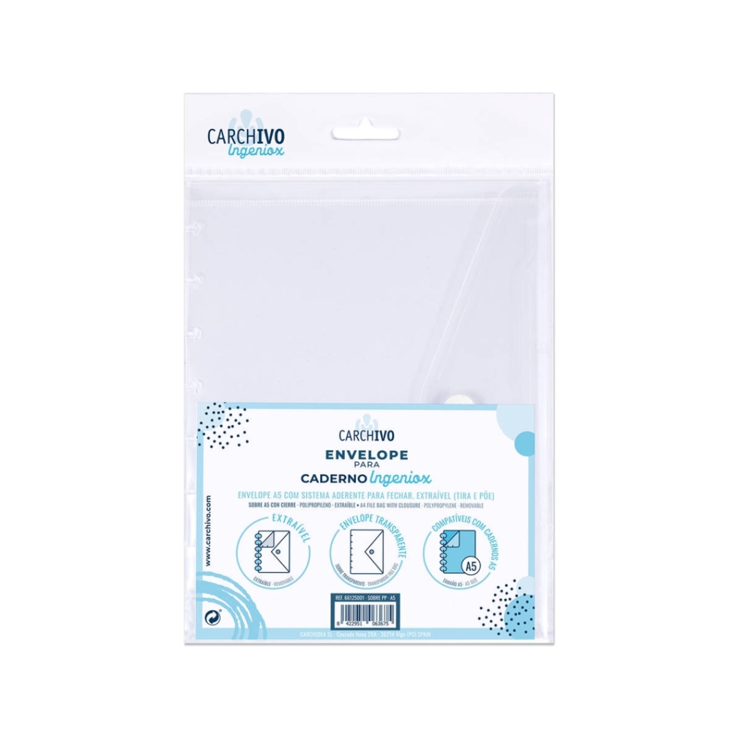 Envelope INGENIOX Transparente A5 1