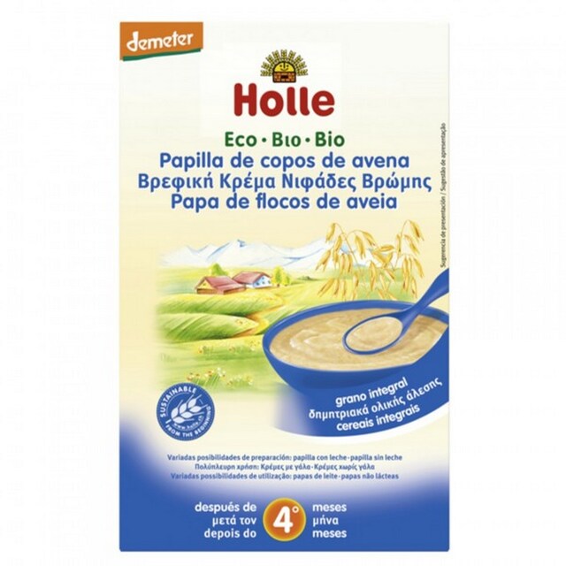 Imagem 0 de Papa não Láctea Flocos de Aveia Bio 250gr 4m+ Holle