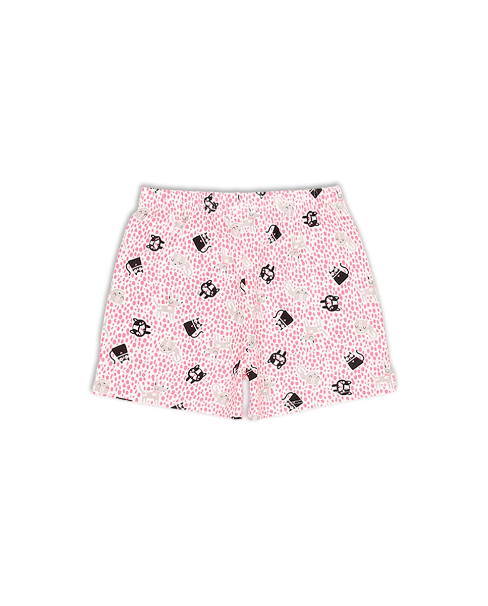 Bermudas felpa ganga elástica de criança azul Boboli Azul-6