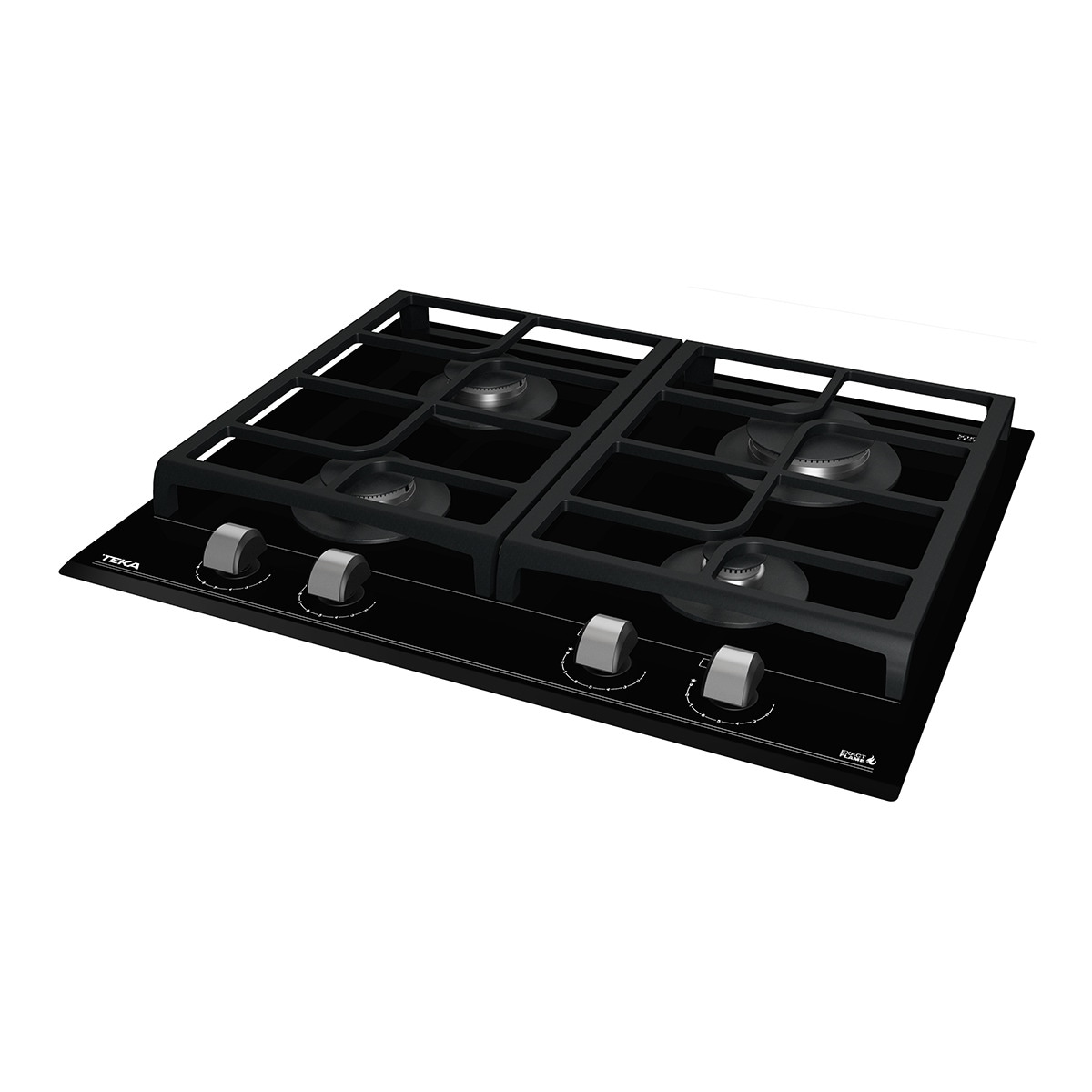 Placa gas Teka 4 quemadores - GZC64300 XBA BK Negro-5