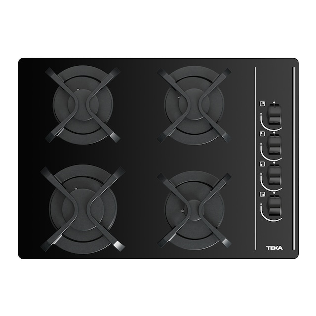 Imagen 0 de Placa gas Teka 4 quemadores - GBC64003 KBA BK