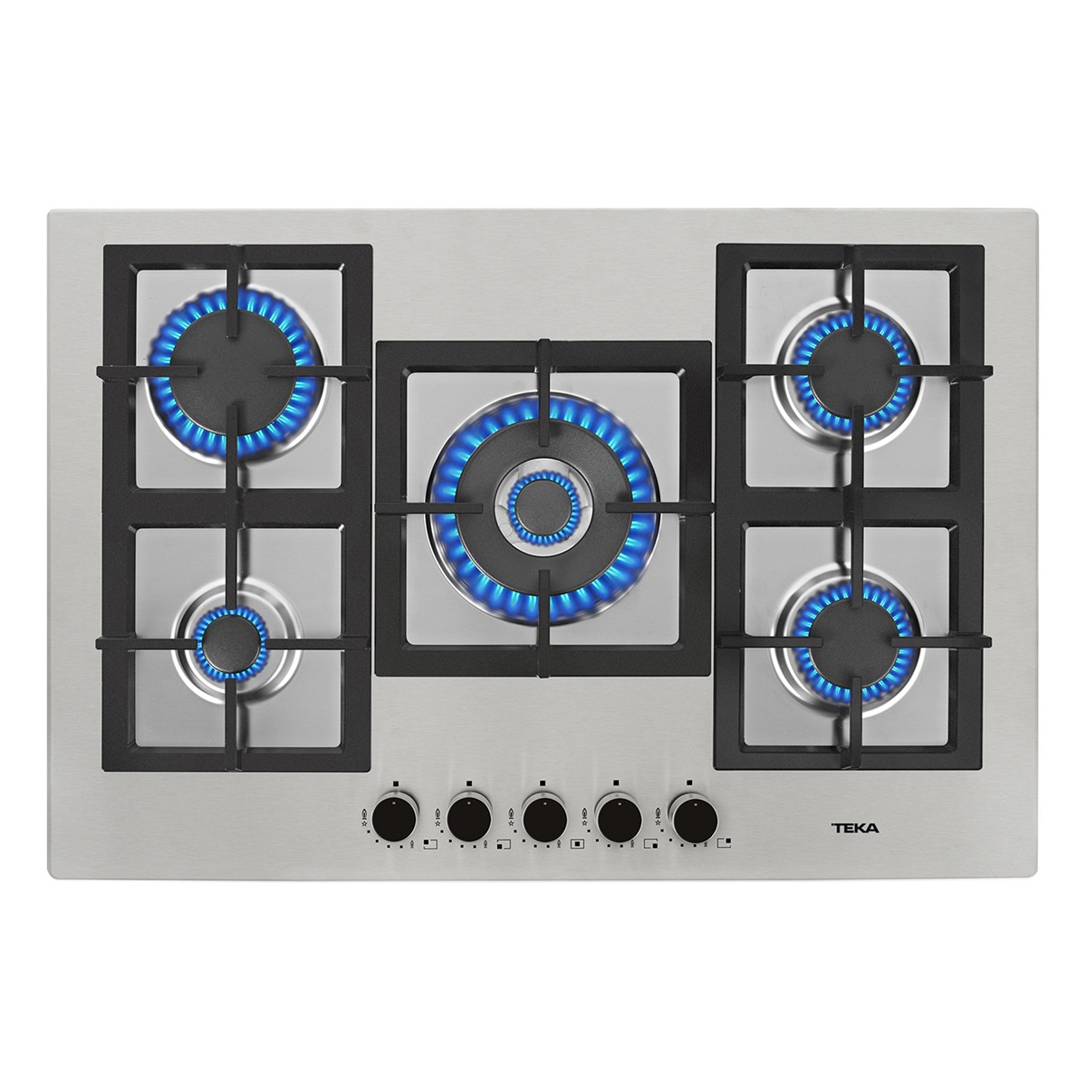 Placa gas Teka 5 quemadores - EFX 70.1 5G AI · Teka · El Corte Inglés
