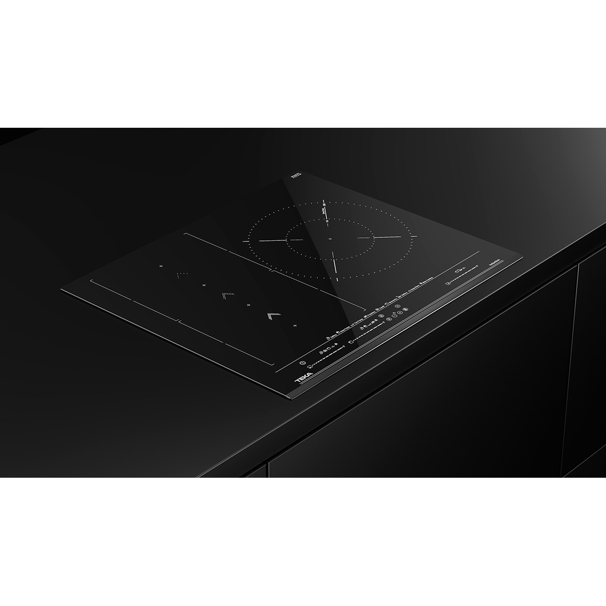 Placa inducción Teka SlideCooking y 3 zonas de cocinado - IZS67620 MST BK Negro-8