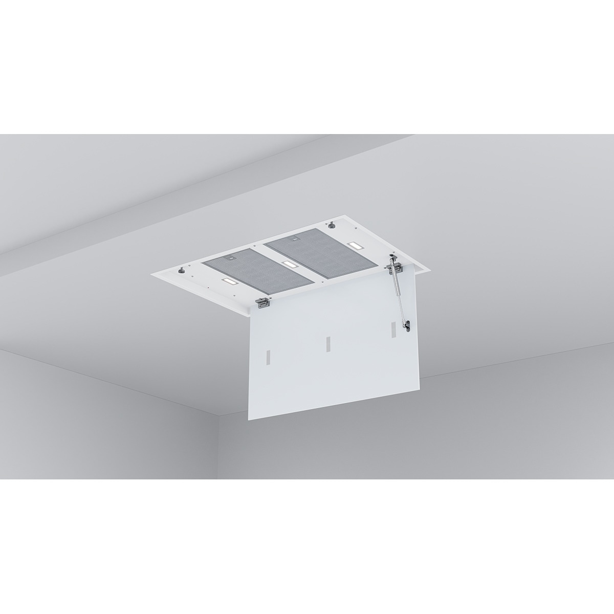 Campana de techo Teka aspiración perimetral - 97670 ROS WH Blanco-5