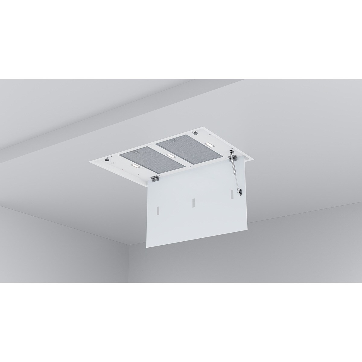 Campana de techo Teka aspiración perimetral - 97670 ROS WH Blanco-5