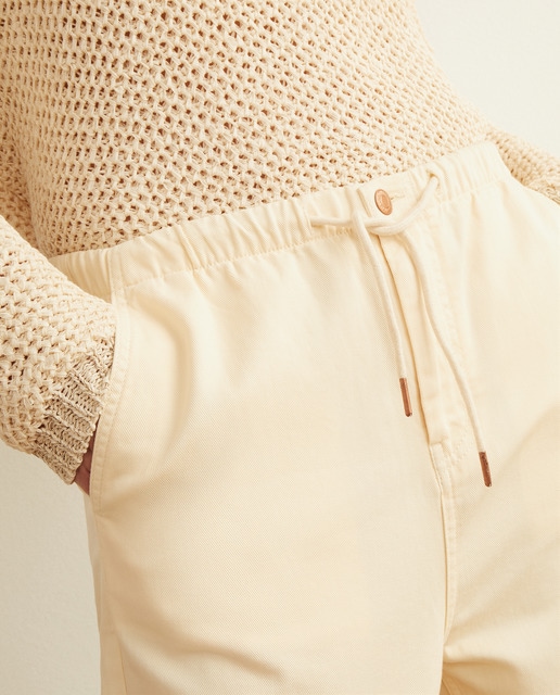 Pantalón de mujer Southern Cotton cintura con cordón · Southern Cotton · El  Corte Inglés