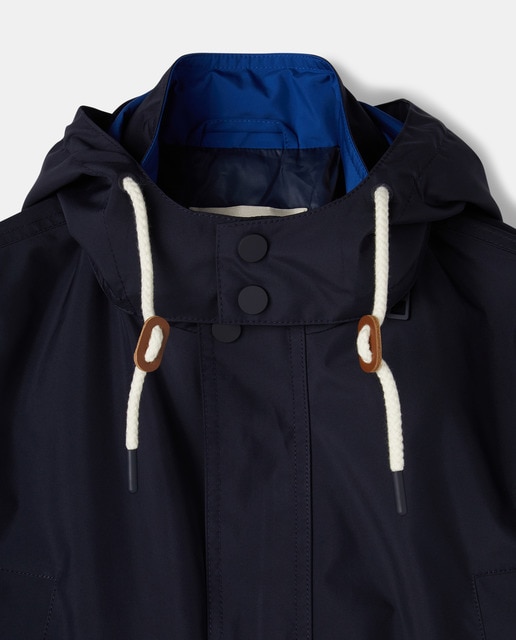 Parka de hombre azul con capucha · Emidio Tucci · El Corte Inglés
