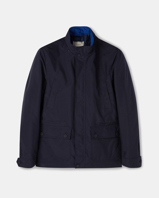 Parka de hombre azul con capucha · Emidio Tucci · El Corte Inglés