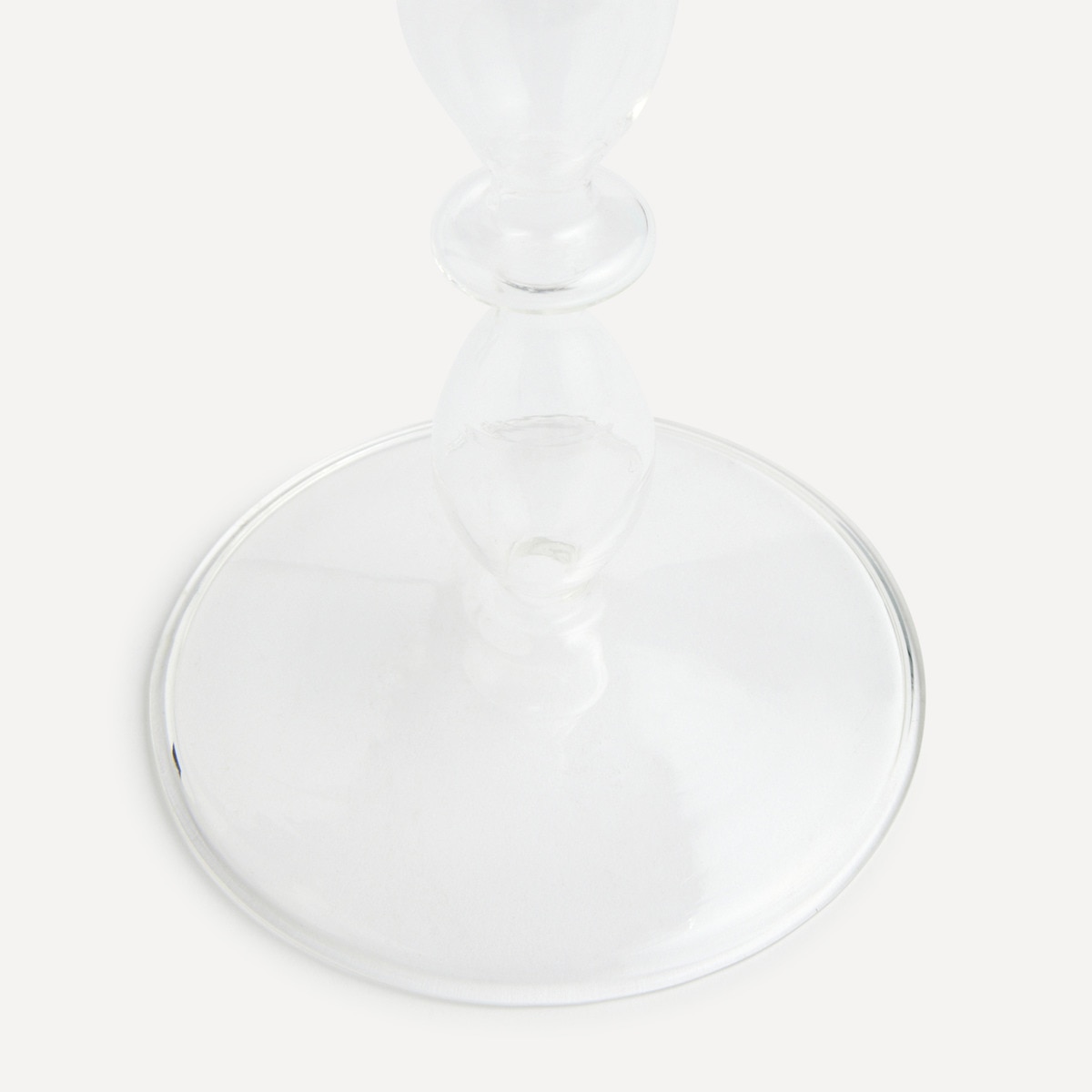 Candelabro de cristal Fino Transparente-3