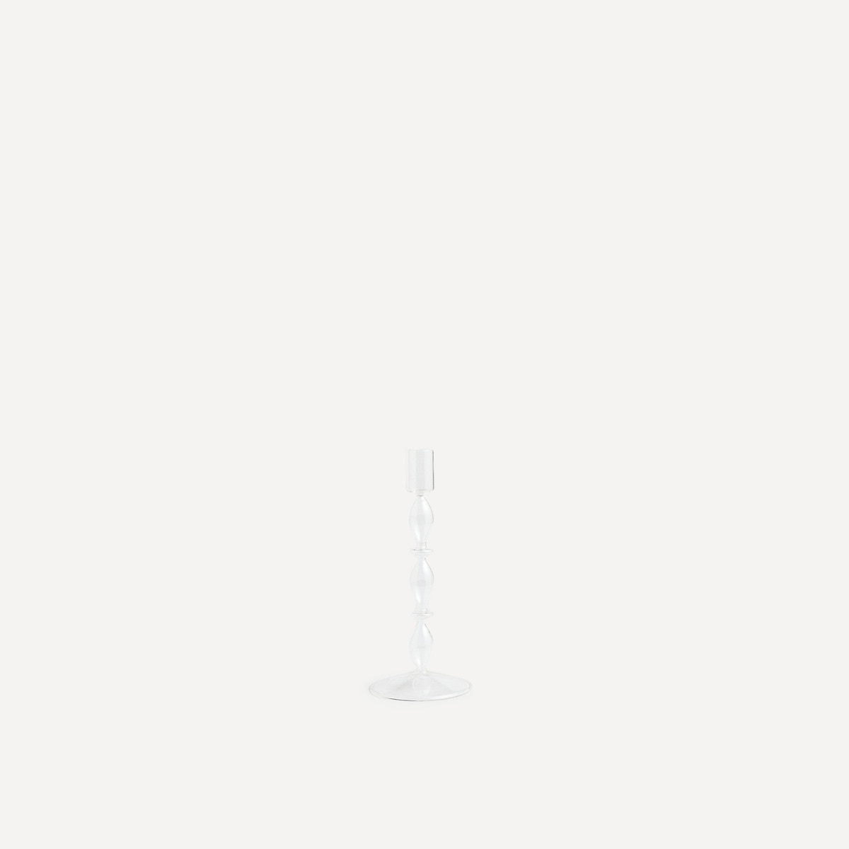 Candelabro de cristal Fino Transparente-2