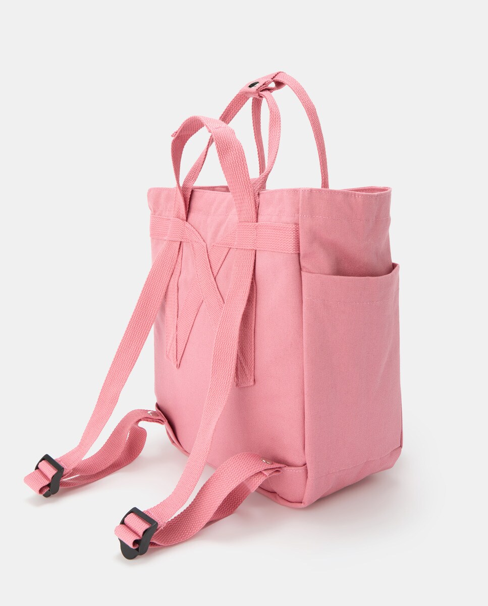 Mochila de mujer plana nylon rosa · Green Coast · El Corte Inglés