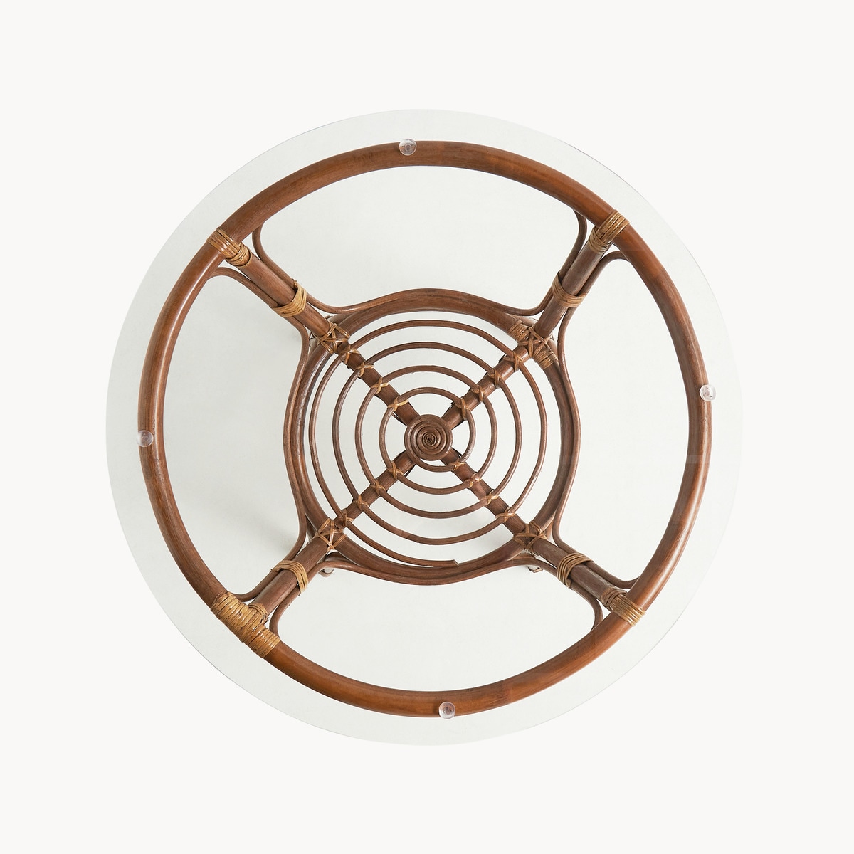 Conjunto de jardín en ratán Formentera Basics El Corte Inglés Crudo-8