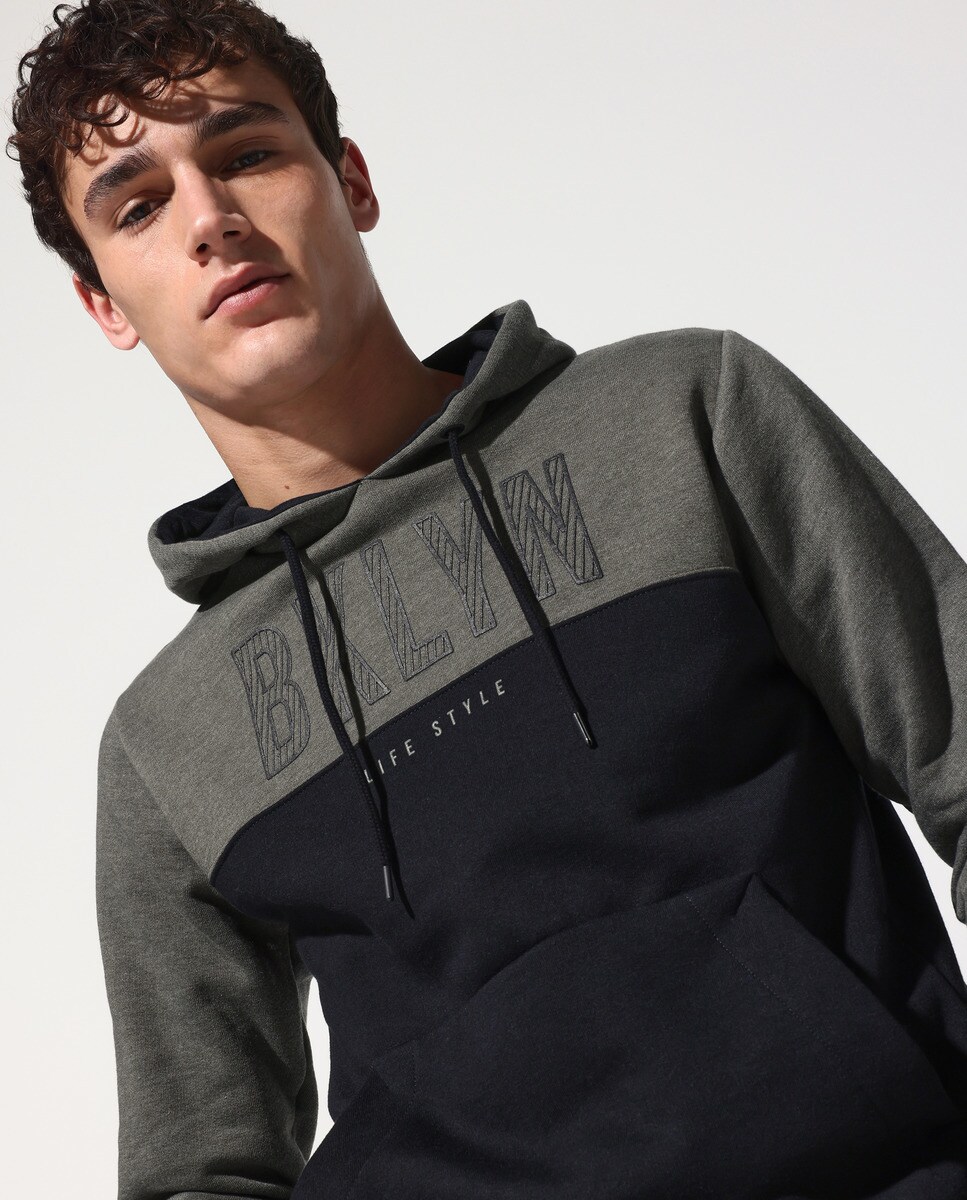 Sudadera de hombre negra con capucha · Easy Wear · El Corte Inglés