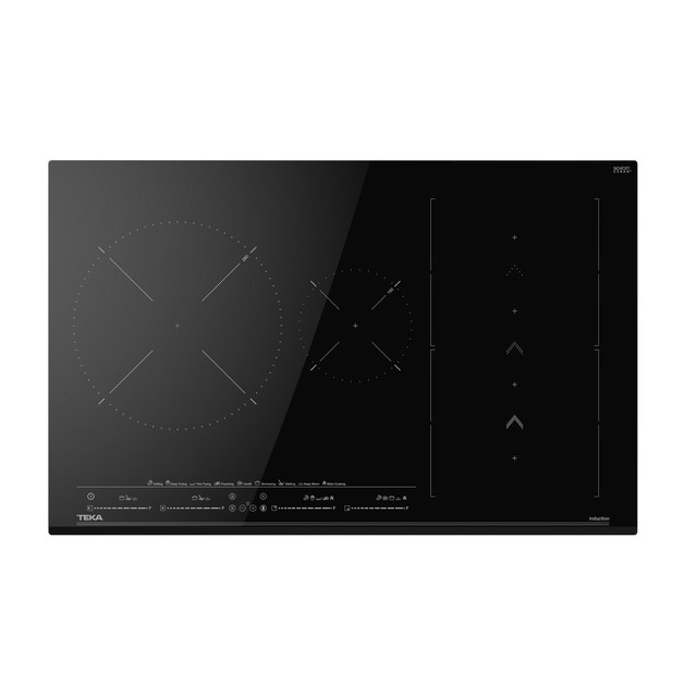 Imagem 0 de Placa de Indução Flex Teka IZS86630 MST BK de 80 cm com SlideCooking e 4 Zonas de Cozinhado - Preto