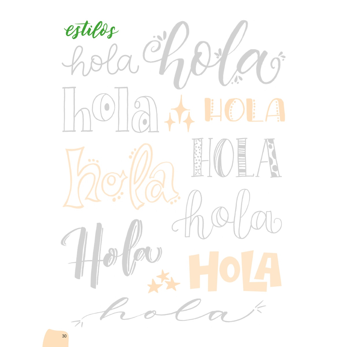 Cuaderno Letreando Nivel 2 Perfeccionamiento del Lettering Tombow Multicolor-4