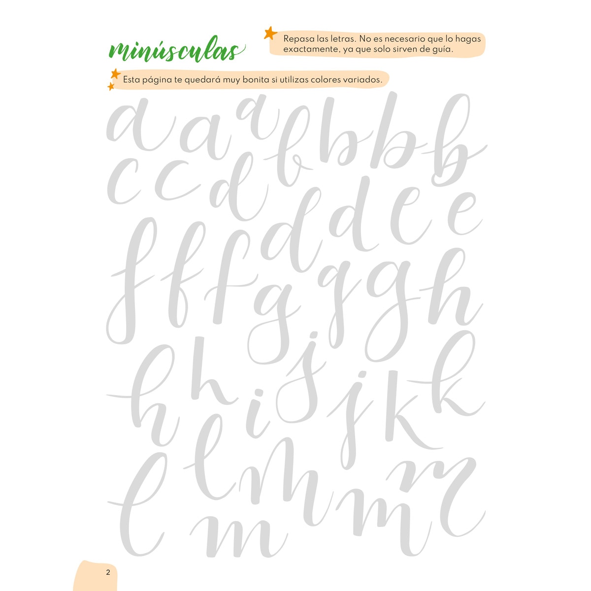 Cuaderno Letreando Nivel 2 Perfeccionamiento del Lettering Tombow Multicolor-2