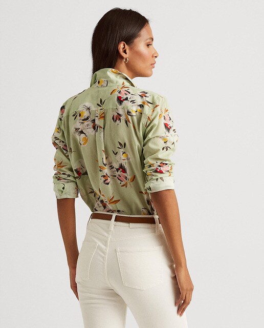 Camisa de mujer manga larga estampada · Lauren Ralph Lauren · El Corte  Inglés