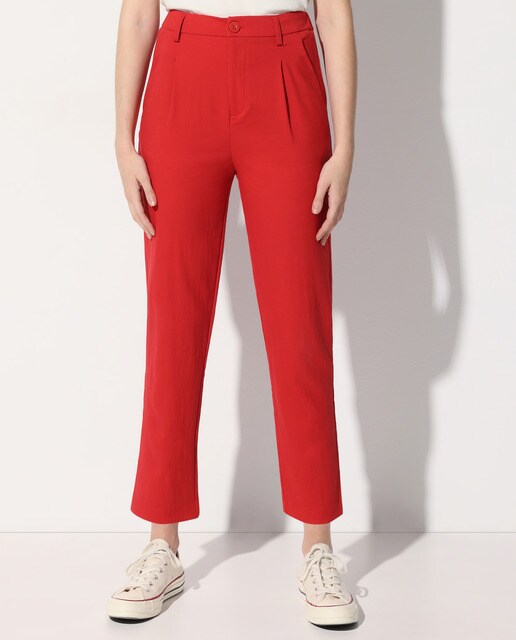 Pantalón de mujer lino liso · Easy Wear · El Corte Inglés