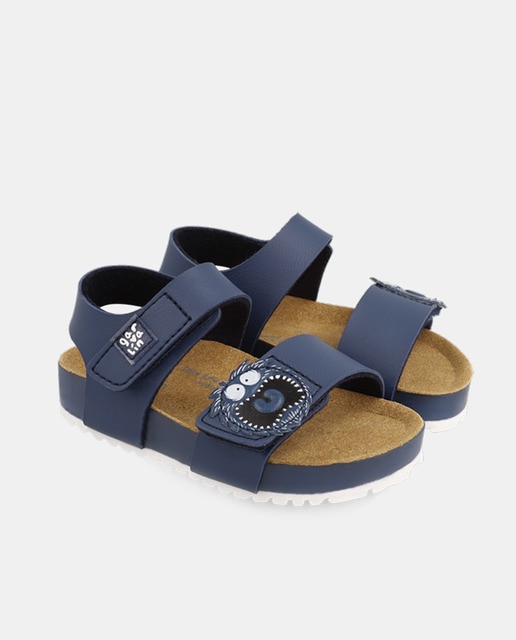 Sandalias bio de bebé niño en azul marino con cierre adherente · Garvalín · El  Corte Inglés