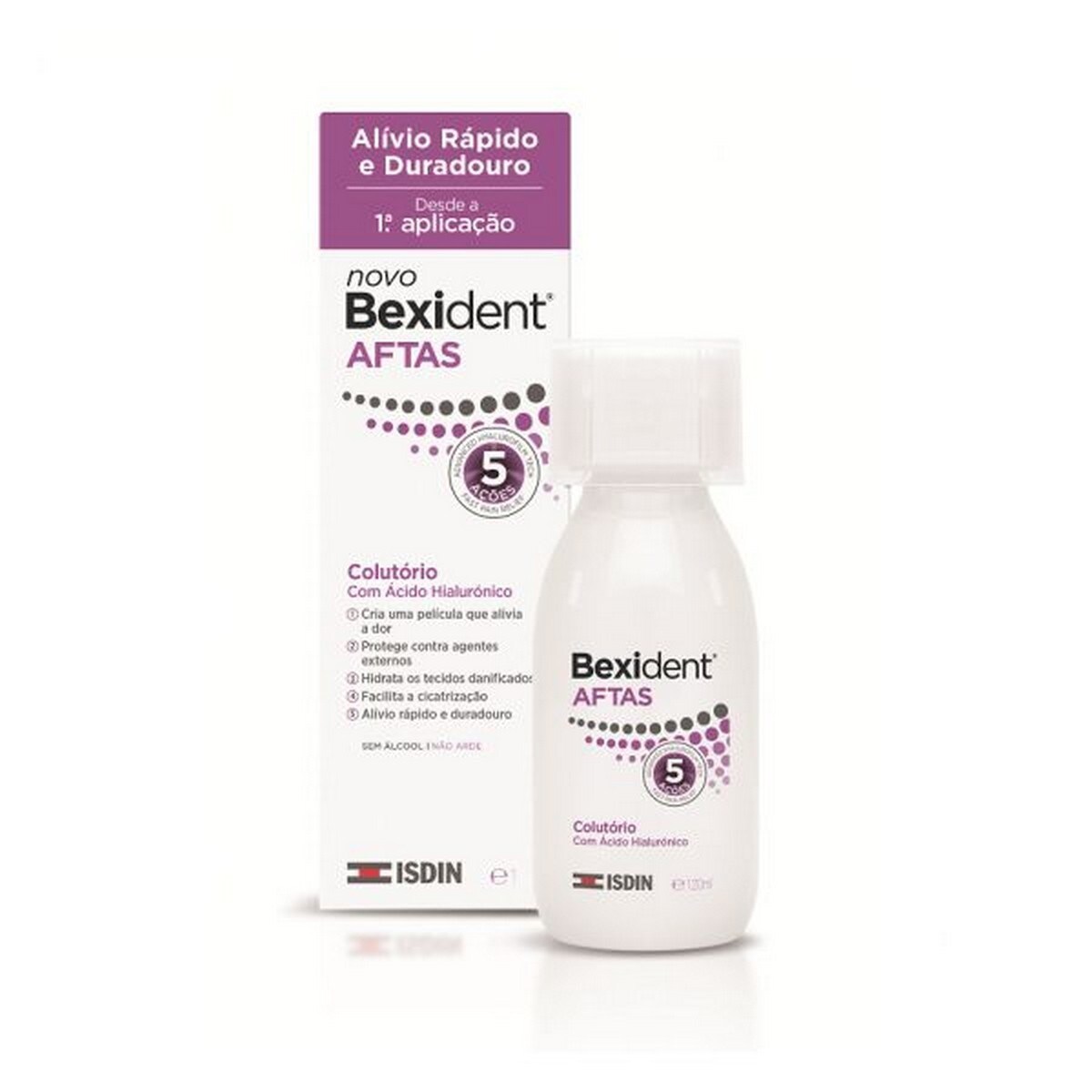 Colutório Aftas Bexident - 120 ml 1