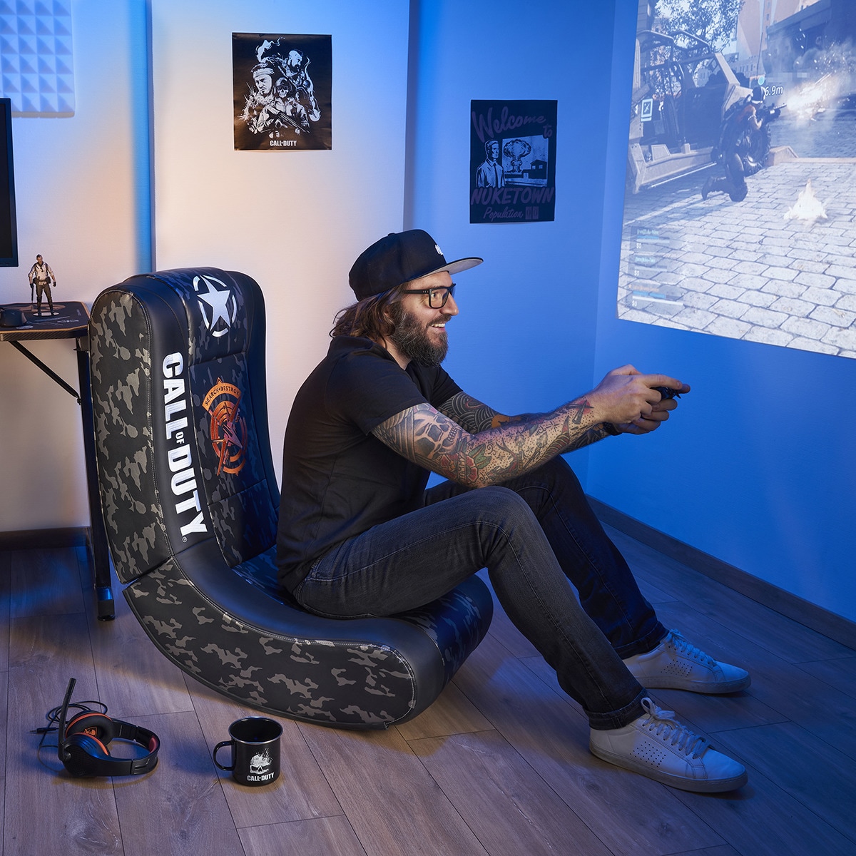 Cadeira Gaming Rock'N'Seat Call of Duty 9