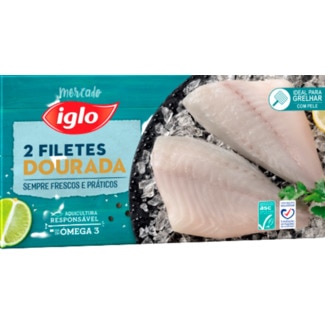 Filetes de Dourada Aquicultura embalagem 200 g - Iglo