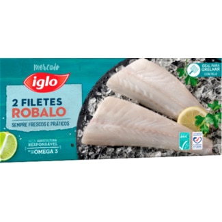 Filetes de Robalo Aquicultura embalagem 200 g - Iglo